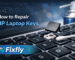How to Repair HP Laptop Key